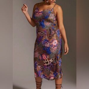 Anthropologie - Elyse Bias Slip Dress